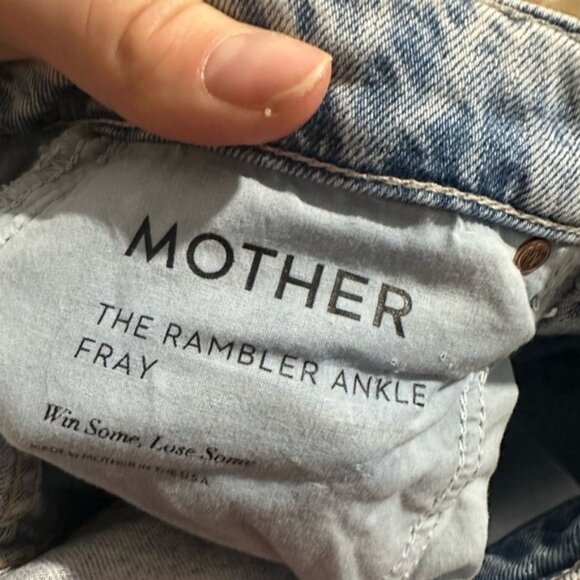 MOTHER JEANS -RAMBLER ANKLE FREY - Picture 7 of 13